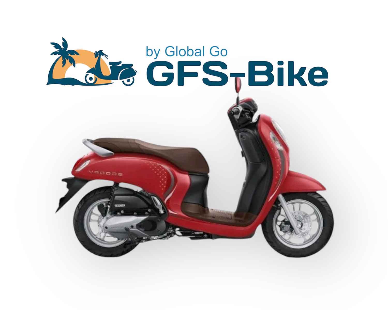 NIEUWE Honda Scoopy van GFS-Bike
