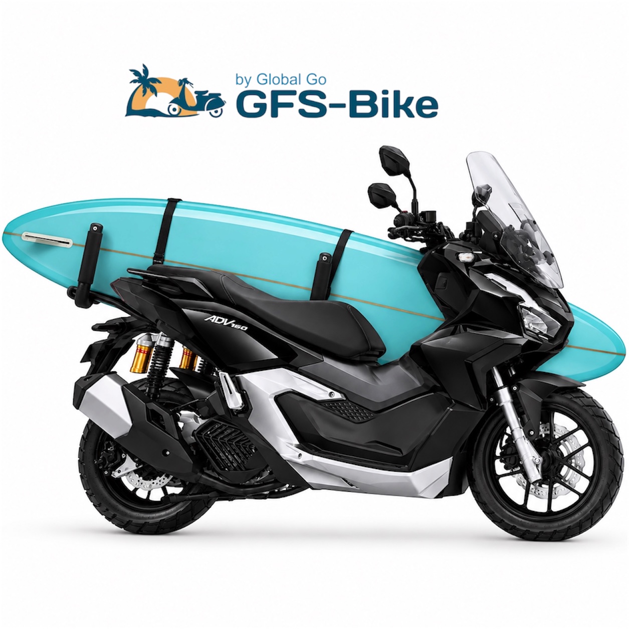 Honda ADV with double Surf Rack